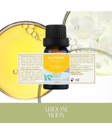 Jasmine Essential Oil Blend 0.34 Fl Oz Skin Safe Multipurpose Essential Oil Blend for Body Care Aromatherapy Massage Hair Care Natural Jasmine 0.34 Fl Oz (Pack of 1) - Buy Online on GoSupps.com