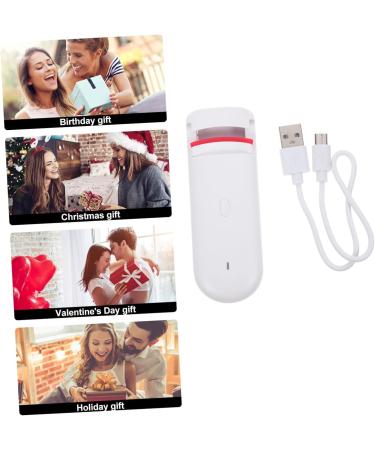 FRCOLOR 4pcs Heated Eyelash Curler & Mascara Tool | Travel Eyelash Comb & Hair Rollers for Women | Perfect Makeup Supplies - Buy Online on GoSupps.com