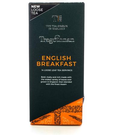 Tregothnan English Breakfast Tea Caddy Box of 14 Individual Loose Tea Servings 42 g - Buy Online on GoSupps.com