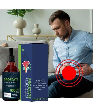 Prostate Treatment Drops | Natural Pain Relief & Health Support for Men - Buy Online on GoSupps.com