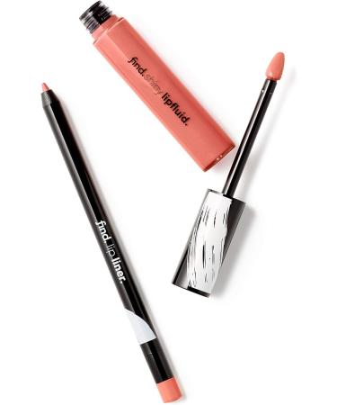 Amazon Brand - find. Effortless Look (Lip Gloss No. 1 + Liquid Lip Gloss No. 1) - Buy Online on GoSupps.com