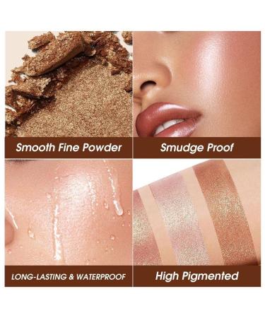Hirock 5-Color Makeup Palette | Contour Highlight & Bronzer | International Shipping Available - Buy Online on GoSupps.com