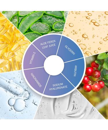 Dark Spot Corrector Serum for Face & Body: Niacinamide Alpha-Arbutin & Vitamin C Formula for Uneven Skin Tone Sun Spots Age Spots Melasma & Freckles Brightening & Hydrating Skincare (1.0 fl oz) - Buy Online on GoSupps.com