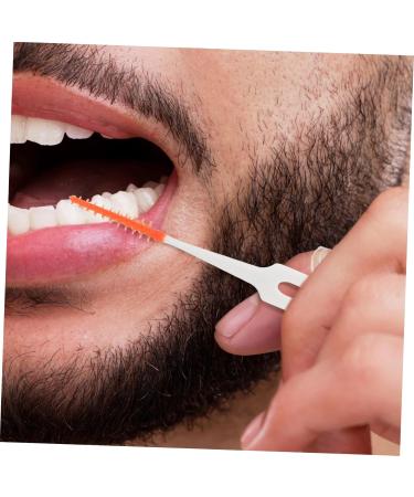 Gatuida 80ST Interdental Brushes - Refillable Ortho Floss Tools for Dental Care | TPE Dental Silk Picks - 1 Pack Orange - Buy Online on GoSupps.com