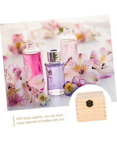 Minkissy 8-Piece Storage Box for Essential Oils & Jewelry | Wood Organizers & Gift Boxes - Ideal for Bottles & Small Containers - Buy Online on GoSupps.com