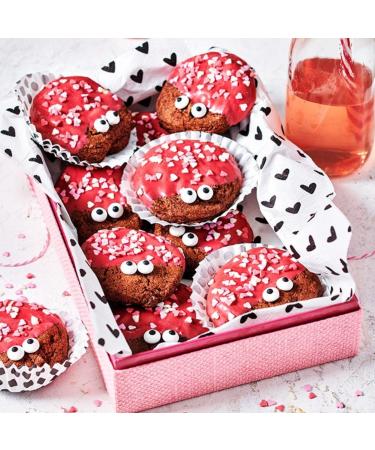 FunCakes Candy Eyeballs : pr t l'emploi pour la d coration de g teau parfait pour des cupcakes d'Halloween effrayant ou monstres muffins et plus certifi sans gluten ensemble/64 - Buy Online on GoSupps.com