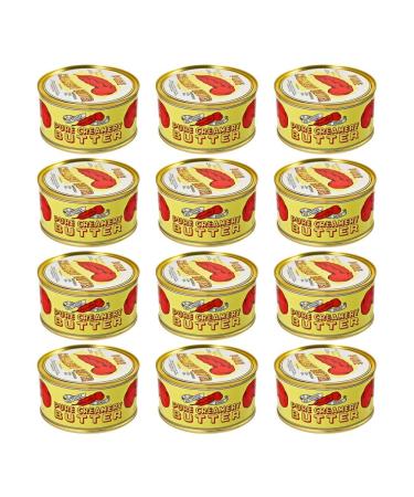 Red Feather Creamery Canned Butter A real butter from new Zealand-100% pure no artificial colors or flavors-Great for Hurricane Preparedness Emergency Survival Earthquake Kit-(12 Cans) Butter 12 Ounce (Pack of 12)