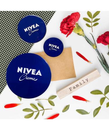 Nivea Pack of 4 (4 x 75 ml) Hand Face and Body Moisturizing Cream for the Whole Family Universal Soft and Hydrated Skin Cream Multi-Use Cream - Buy Online on GoSupps.com