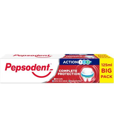 Unilever Pepsodent Toothpaste 125 ml Complete Protection all around protection Big Pack 2 x 125 ml - Buy Online on GoSupps.com