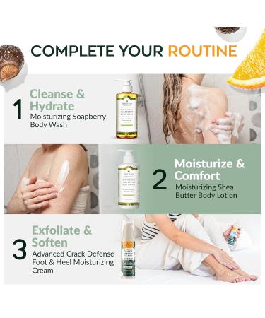 Tree to Tub Foot Cream - Non-Greasy Urea Lotion for Dry Cracked Heels & Feet | Nourishing Shea Cocoa Butter Foot Care | Perfect for Men & Women - Buy Online on GoSupps.com