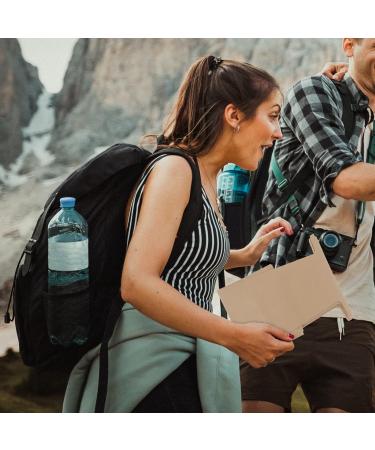 10pcs Kraft Paper Disposable Vomit Bags for Travel & Outdoors - Emesis Bag for Car & Morning Sickness - Buy Online on GoSupps.com