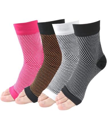 Buy Healeved Ankle Brace Sleeve - Support for Running Soccer & Fitness | Pressurized Ankle Protector - White - Buy Online on GoSupps.com