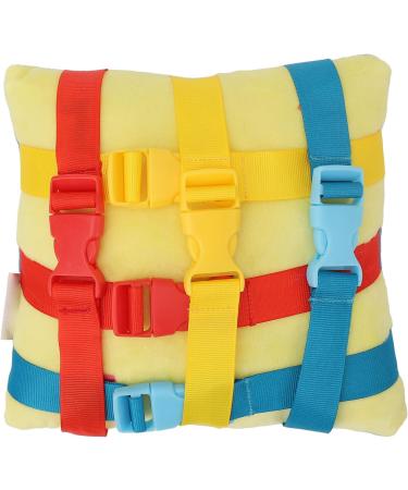 Dementia Activities Pillow Elderly Dementia Pillow Sensory Buckle Cushions Sensory Buckle Pillow Fine Motor Development Anxiety Relief Calming Comforting Activities for Adults - Buy Online on GoSupps.com