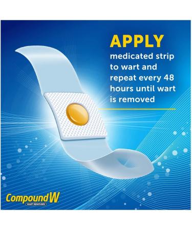 Compound W Maximum Strength Wart Remover Strips - 2 Pack (14 CT) | Invisible & Effective - Buy Online on GoSupps.com