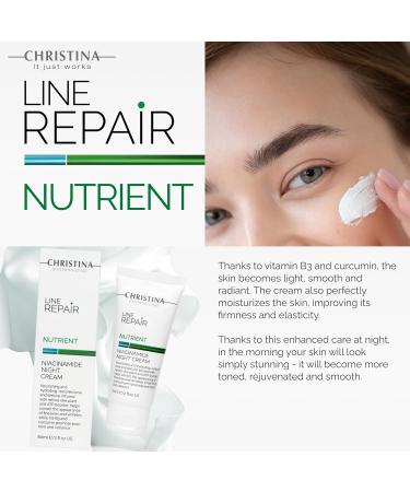 Line Repair Niacinamide Night Cream | Best Night Cream for Combination Normal & Dry Skin | 60 ml - Buy Online on GoSupps.com
