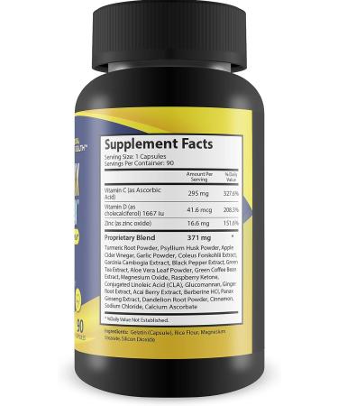 Keto Maxx Cleanse 3X - 90 Day Supply - Cleanse & Detox Support for Gut Health - Boost Energy & Aid Digestion - Keto Friendly - Buy Online on GoSupps.com