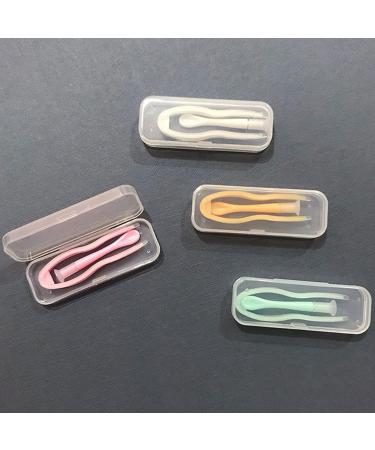 5-Part Travel Contact Lens Remover Tool Set | Easy Lens Applicator & Remnant Remover | Compact & Portable | White - Buy Online on GoSupps.com