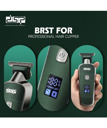 DSP Mini Hair Trimmer for Men - Electric Balding Clippers Zero Gapped Mustache Trimmer with Limit Combs & USB Type-C (Green - Buy Online on GoSupps.com