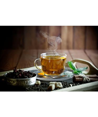  TASTY POTT Tasty Pott Organic Assam Black Tea - Tea Blend - Melissa - Clover - Key Flower - Lavender - Hot Drink - Relaxation - In a Bag (Organic Assam Black Tea 250g) - Buy Online on GoSupps.com