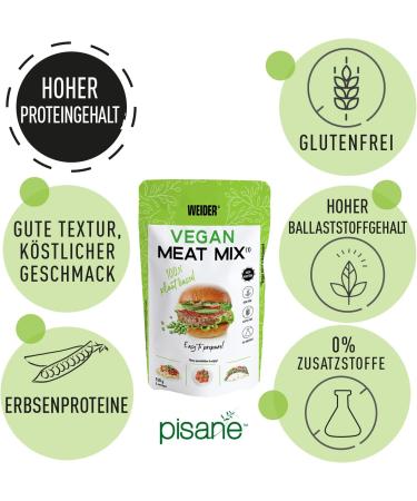 Buy Weid Pack Vegan Protein Brownie & Meat Mix - 100% Plant-Based Gluten-Free Complete Protein Package for Drinks & Meals (540g + 150g) - Buy Online on GoSupps.com