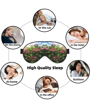 Sleep Mask Eye for Women & Men - Reusable Soft Blackout Eye Masks for Better Sleep Travel & Camping Essentials - Perfect Gifts for Him & Her - Buy Online on GoSupps.com