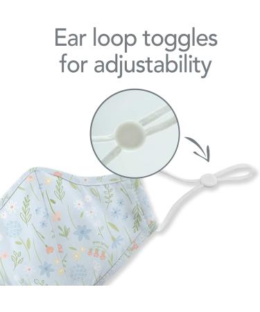 Green Sprouts i play Adjustable Reusable Face Mask - Aqua Rainbows - Adult Large | Eco-Friendly Protection for All Ages - Shop Internationally - Buy Online on GoSupps.com