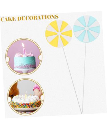 Alipis 72 Pcs Lollipop Plugin Fake Lollipop Candy Themed Hamster Carrier Foam Birthday Cake Child Dessert - Buy Online on GoSupps.com