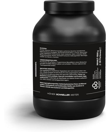  edubily nutrition edubily nutrition eduin Intra Training Drink with complex carbohydrates electrolytes BCAAs citrulline malate and carnitine (1500 g - pineapple) - Buy Online on GoSupps.com