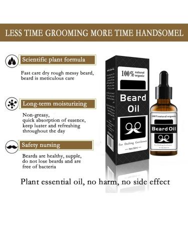 Buy Fulenyi Beard Oil | 30ml Nourishing Solution for Beard Growth Repair & Softening - Strengthen Your Beard Today! - Buy Online on GoSupps.com