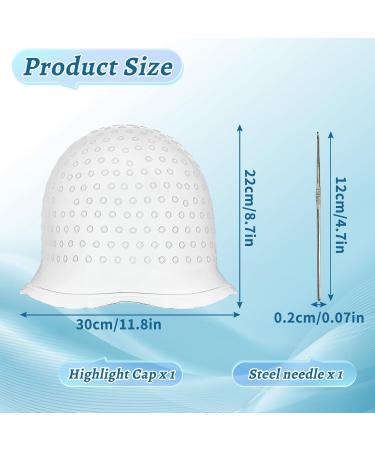 Highlighting Cap Highlighting Kit Hair Blonde Highlighting Kit Hair Streaking Kit for Professional Salon Silicone Hairdressing Tools for Women Men - Buy Online on GoSupps.com