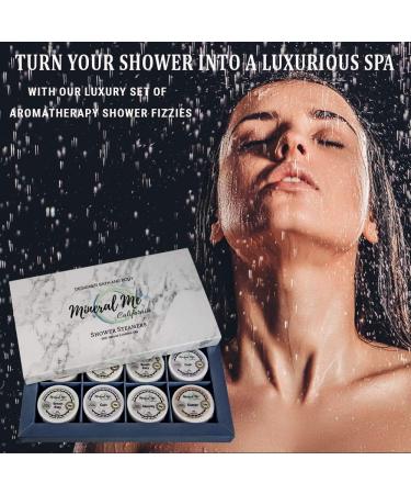 Organic Aromatherapy Shower Bombs with Essential Oils | Shower Steamers for Spa Relaxation & Stress Relief - Shower Tablets | Fathers Day Gift for Dad | Men's Selfcare Variety Pack - Buy Online on GoSupps.com