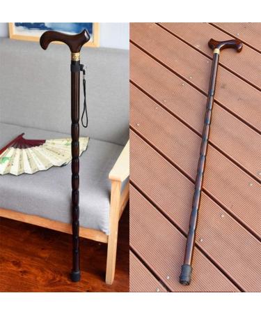 Crutch Solid Wood Cane Wooden Slip Stick Walking Aid for The Elderly with Gifts Wooden Walking Stick crutch-11.19 WoodenCanes for Men and Women It's so Kind of You powerfully - Buy Online on GoSupps.com