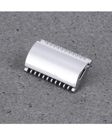 Minkissy 2-Piece Replacement Double Edge Vagina Blade Trimmer Tool - Durable Alloy Razor for Safe Salon Use - Medium Silver - Buy Online on GoSupps.com