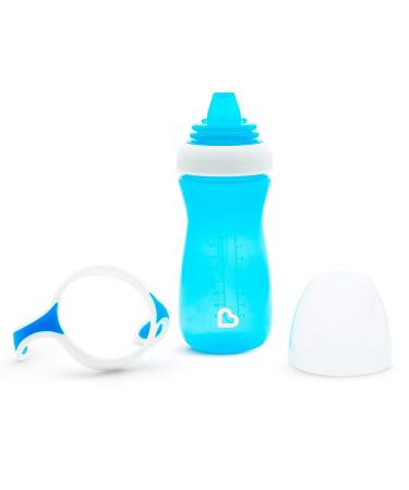 Munchkin Gentle Transition Sippy Cup - 10oz Blue with Trainer Handles - Buy Online on GoSupps.com