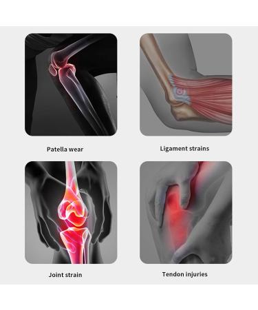 Amtrak Knee Brace XL - Compression Sleeve with Gel Pad & Stabilizers for Running, Arthritis, ACL Recovery - Gray - Medical Grade - Buy Online on GoSupps.com