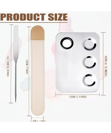 Picasso Korean Makeup Spatula Set with Palette and Leather Cover - Buy Online on GoSupps.com