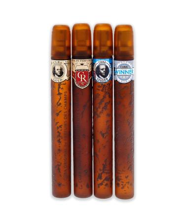 Cuba Quad I Men 4 Pc Gift Set - 1.17oz Gold, Royal, & Winner EDT Sprays - Buy Online on GoSupps.com