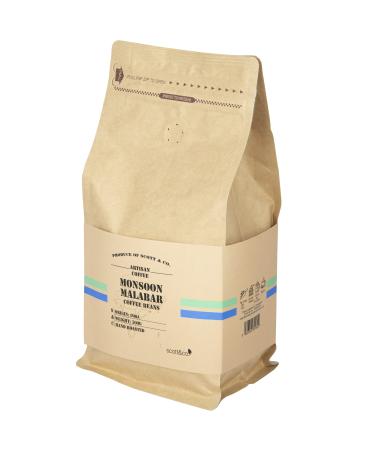 Monsoon Malabar Coffee Beans. Dark Roast Whole Coffee Beans Single Origin. 500g Monsoon Malabar 500g