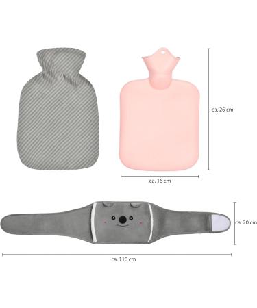Buy Nordstern Koala Hot Water Bottle Belt - 110 cm | Comfortable & Cozy Hot Water Bottle with Cover for Warmth Worldwide - Buy Online on GoSupps.com