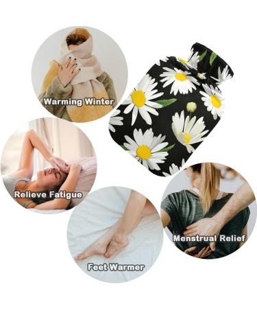 NAANLE 2L Hot Water Bottle - Chrysanthemums & G nsebl mchen | Pain Relief & Heat Therapy for Menstrual Cramps - Buy Online on GoSupps.com