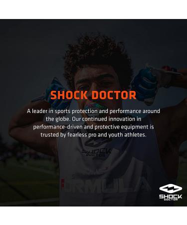 Shock Doctor Gel Max Mouth Guard  Heavy Duty Protection & Custom Fit  Adult & Youth Non-flavored Blue/Black Adult - Buy Online on GoSupps.com