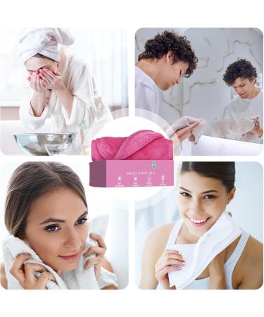 Makeup Cleanser Towel - Comfortable Soft Makeup Removal Towel | Portable Makeup Remover Tool Face Wash Cloth for Efficient Cleansing - Buy Online on GoSupps.com