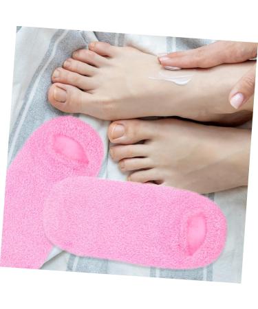 POPETPOP POPETPOP 1 Set And Foot Mask For Women Socks Night Lotion For Women Moisturizing Fabric Gel Pink Girl And Child - Buy Online on GoSupps.com