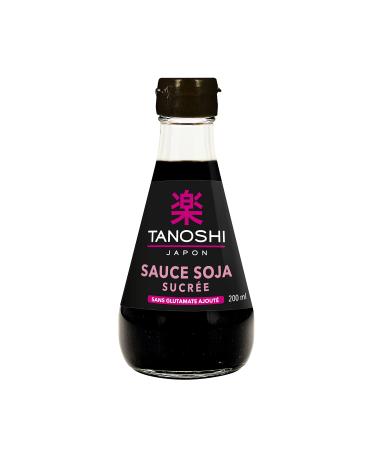 TANOSHI - Sweet Soy Sauce - No Glutamate Added Practical Bottle of 200 ml
