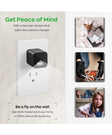 ALPHA TECH USB Hidden Camera Charger - 1080p HD Spy Camera | No WiFi | Mini Nanny Cam for Home Security, Office, Baby & Pets - Buy Online on GoSupps.com