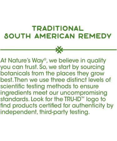 Buy Nature's Way Pau D'Arco Inner Bark 1090 mg - 100 Vegan Capsules for Natural Health - Buy Online on GoSupps.com
