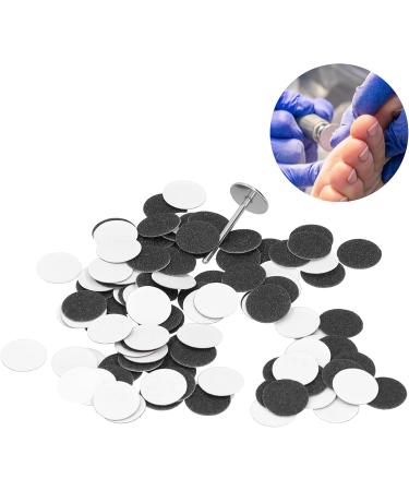100 Replacement Grinding Paper Slices & Pedicure Tools for Electric Foot Fish Shavers (35mm) - International Shipping Available - Buy Online on GoSupps.com