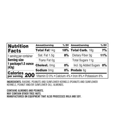 Kars Nuts Original Trail Mix 1.5 oz Individual Packs - Bulk Pack of 72 | Gluten-Free Snacks - Buy Online on GoSupps.com