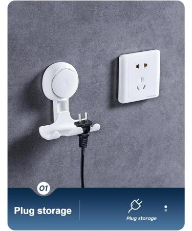 Shizuku Shower Shaver Holder | Self-Adhesive Wall Hooks for Shower | Reusable Hooks for Towels Luffa Coats & Hats | International Shipping Available - Buy Online on GoSupps.com