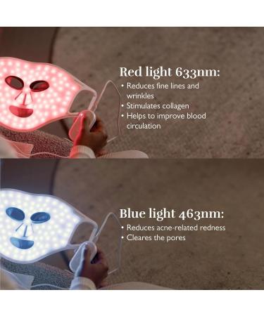 Silk'n Face Mask I LED Face Mask 100 I Face mask skincare with light technology I Reduces fine lines and wrinkles I White - Buy Online on GoSupps.com